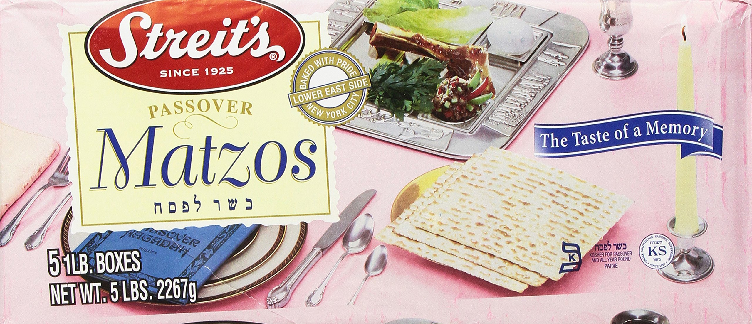 Amazon.com: Streit's Matzo, Kosher for Passover Matzoh Crackers
